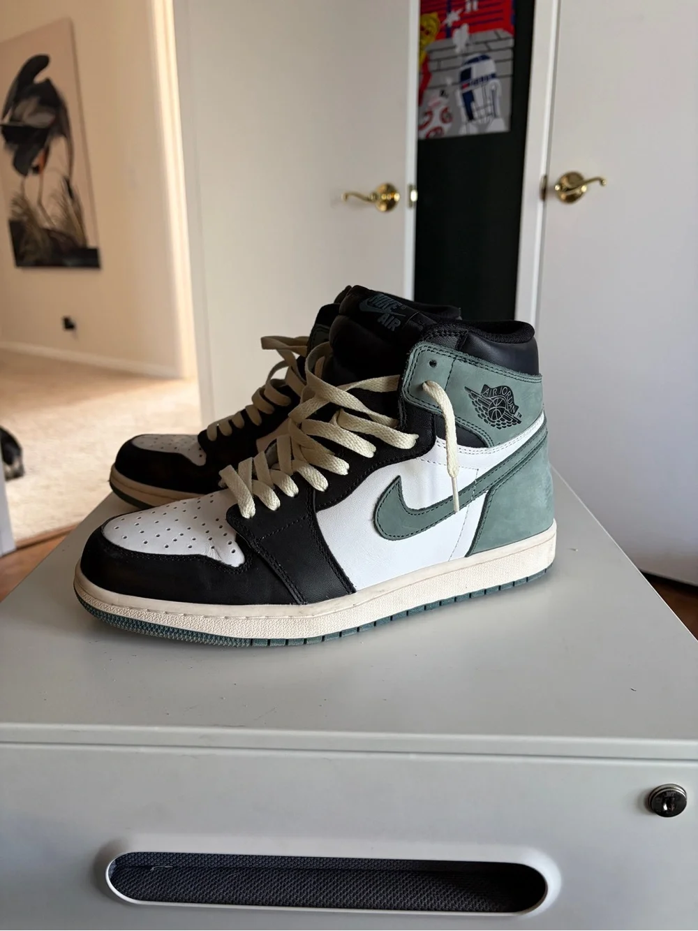“Jordan 1 High Clay Green” - 10.5M